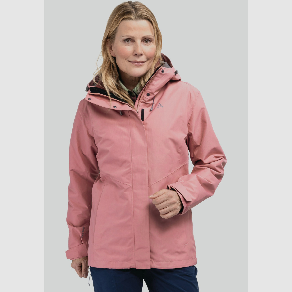 SCHÖFFEL Wandelen 3in1 Jas Stijl Okere WMS Roze
