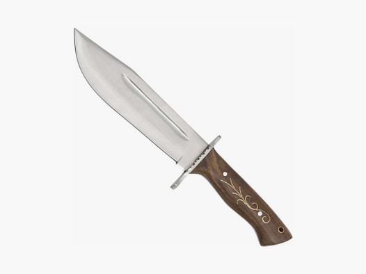 Haller Bowiemesser 420 Edelstahl mit Lederscheide