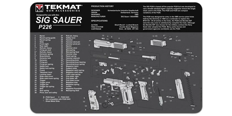 Tekmat Pistolen-Reinigungsmatte, Bild 7 von 8