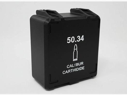 Filamelt ammunition box / 45-70 Government / 'folding / locking lid' / cartridge box, ammo box