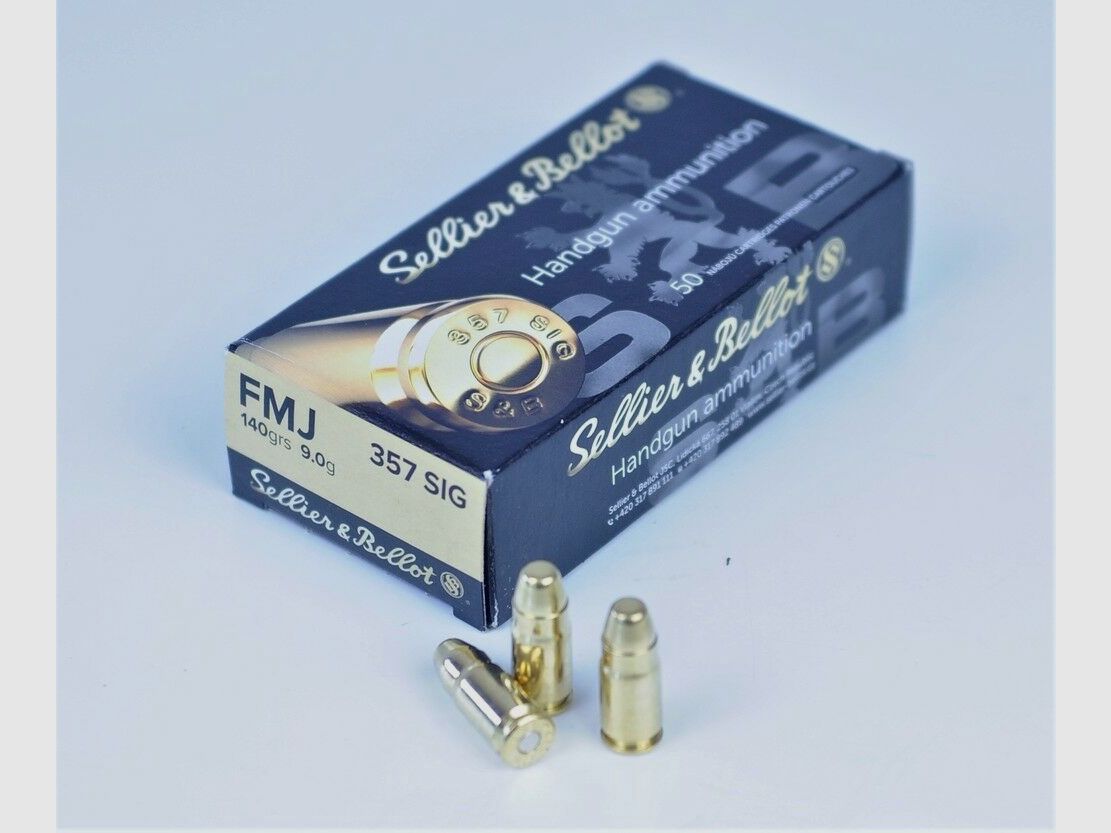 Sellier & Bellot .357Sig VM 140grs VE50