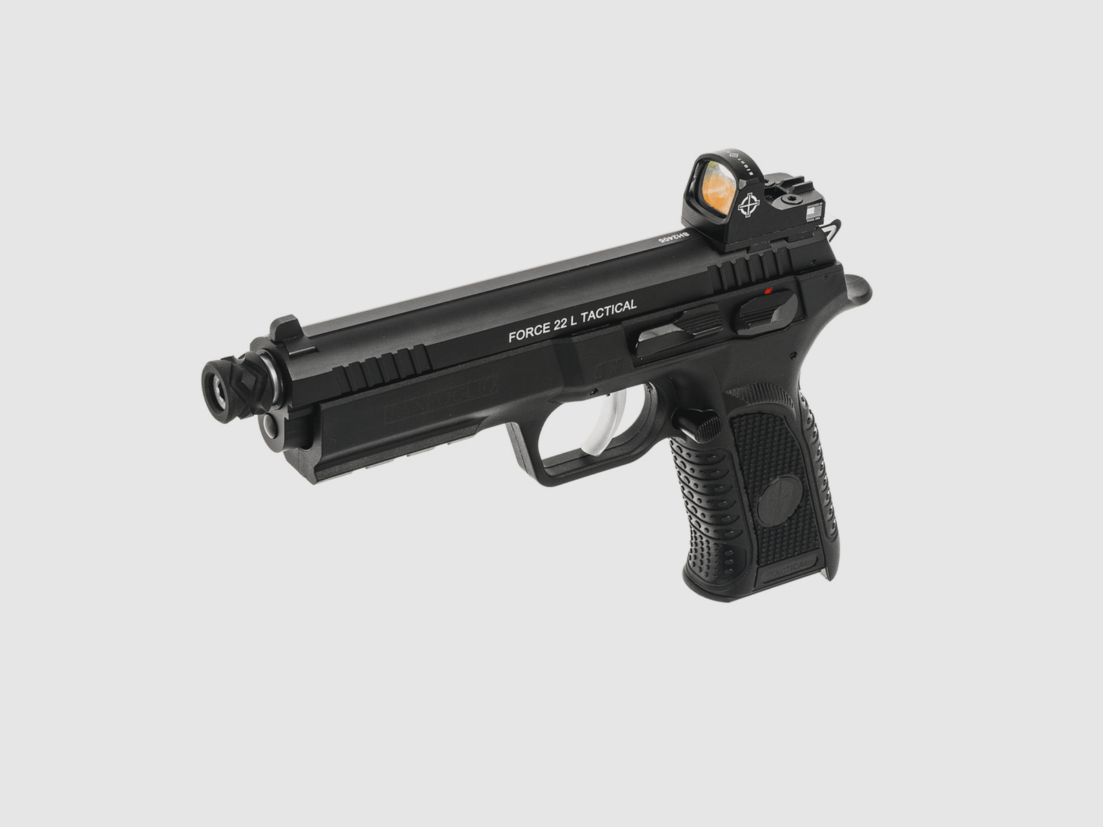 PISTOL – TANFOGLIO MOD. FORCE 22 L TACTICAL OR WITH RMSC ADAPTER CAL. 22 LR, image 3 of 4