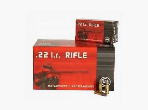 Geco Büchsenpatronen .22LR 40gr RN (50 Stk.)