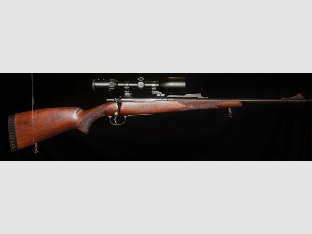 CZ repeater, ideal weapon for young hunters, swivel mount double version