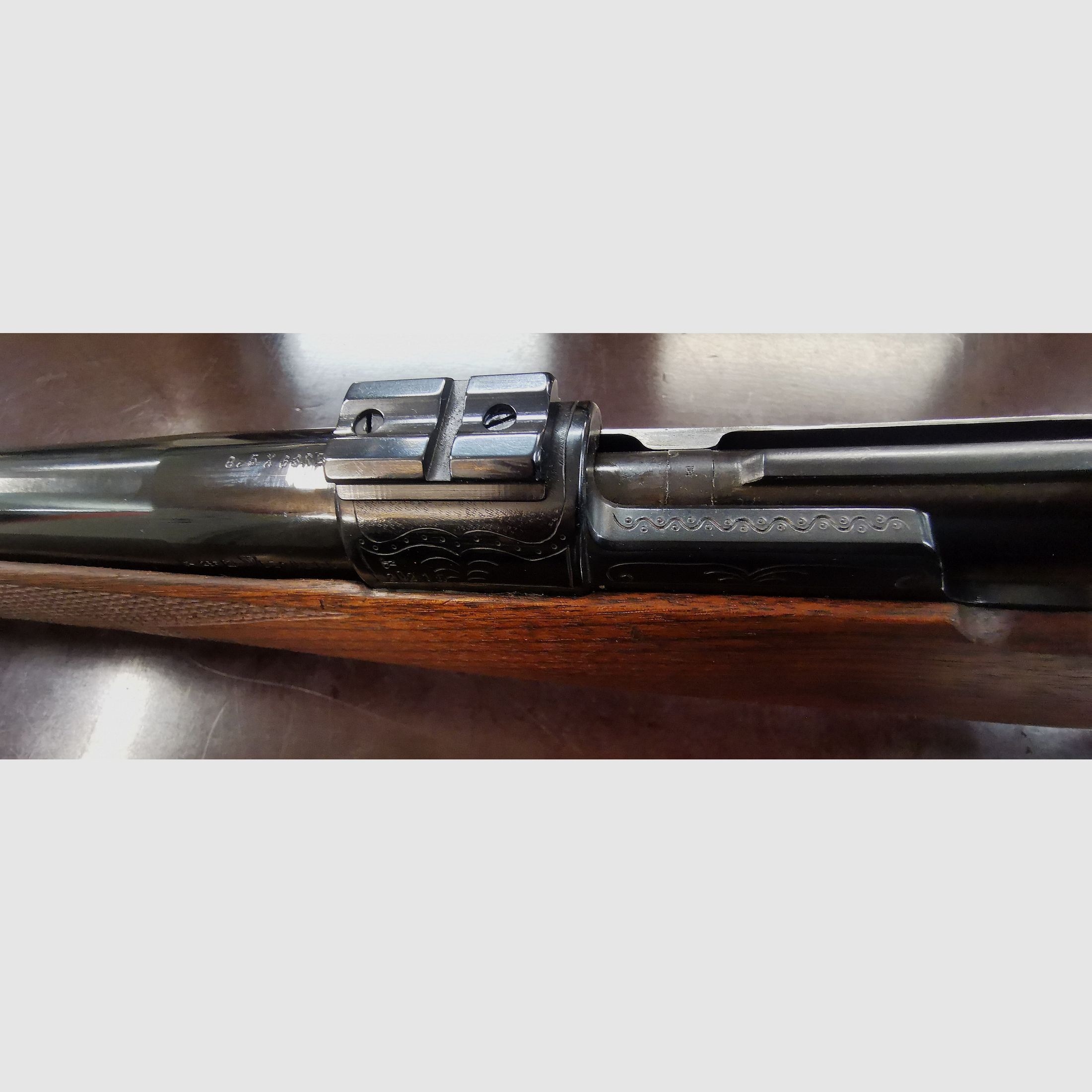 Mauser K98 con canna Match nel calibro 8,5x63 Reb