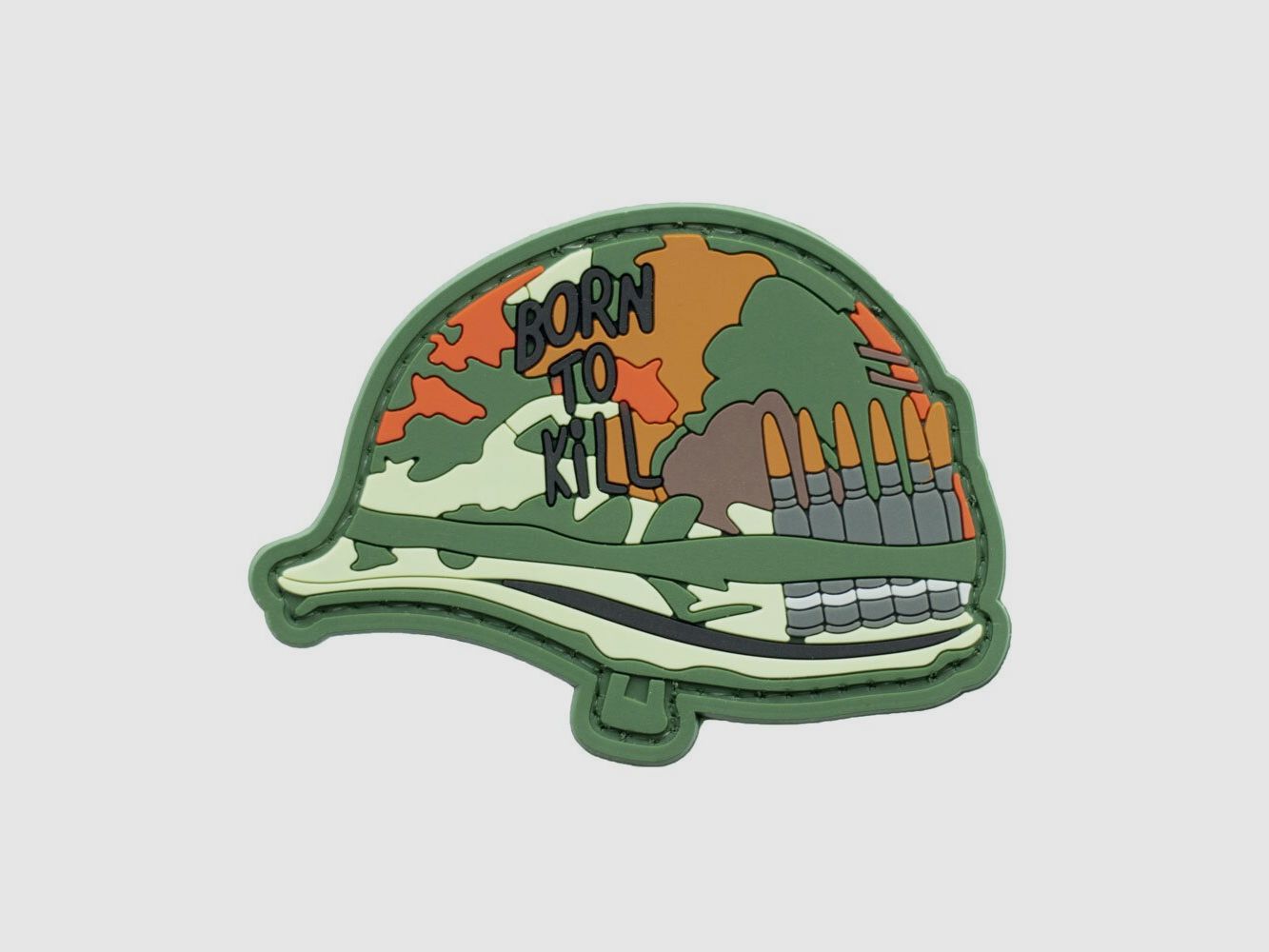 BTK Helmet PVC Patch Camo