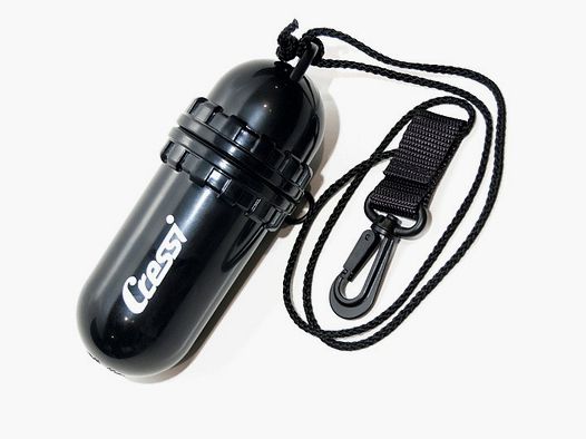 CRESSI WATERPROOF EGG BLACK