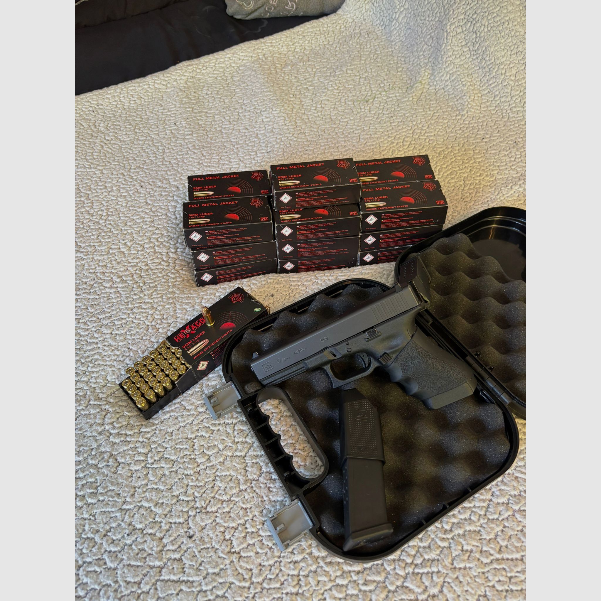 Glock 17 – Top Zustand, inklusive Munition