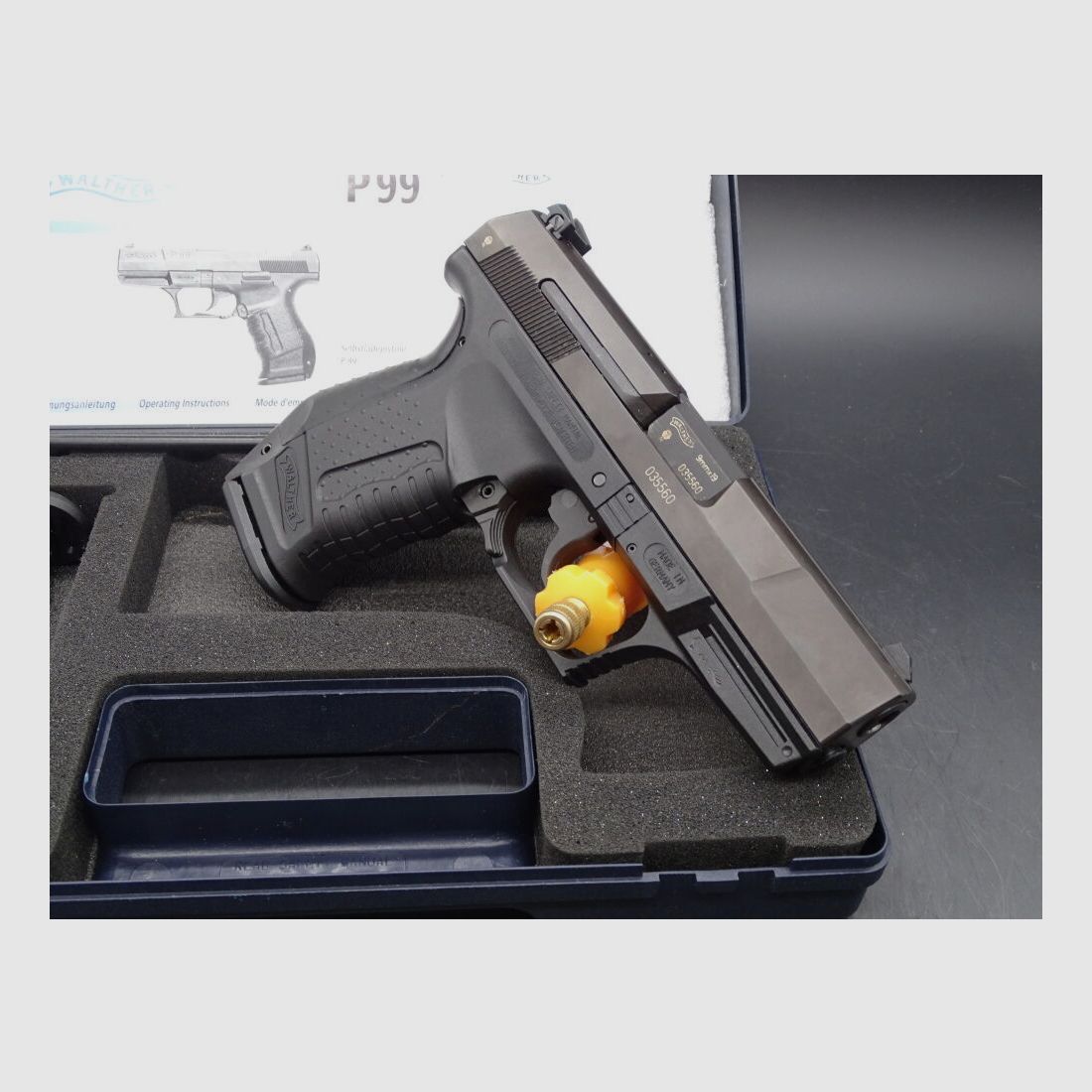 Walther P99 1 Baureihe Bj 2000 Kaliber 9mm Luger P99, Bild 3 von 3