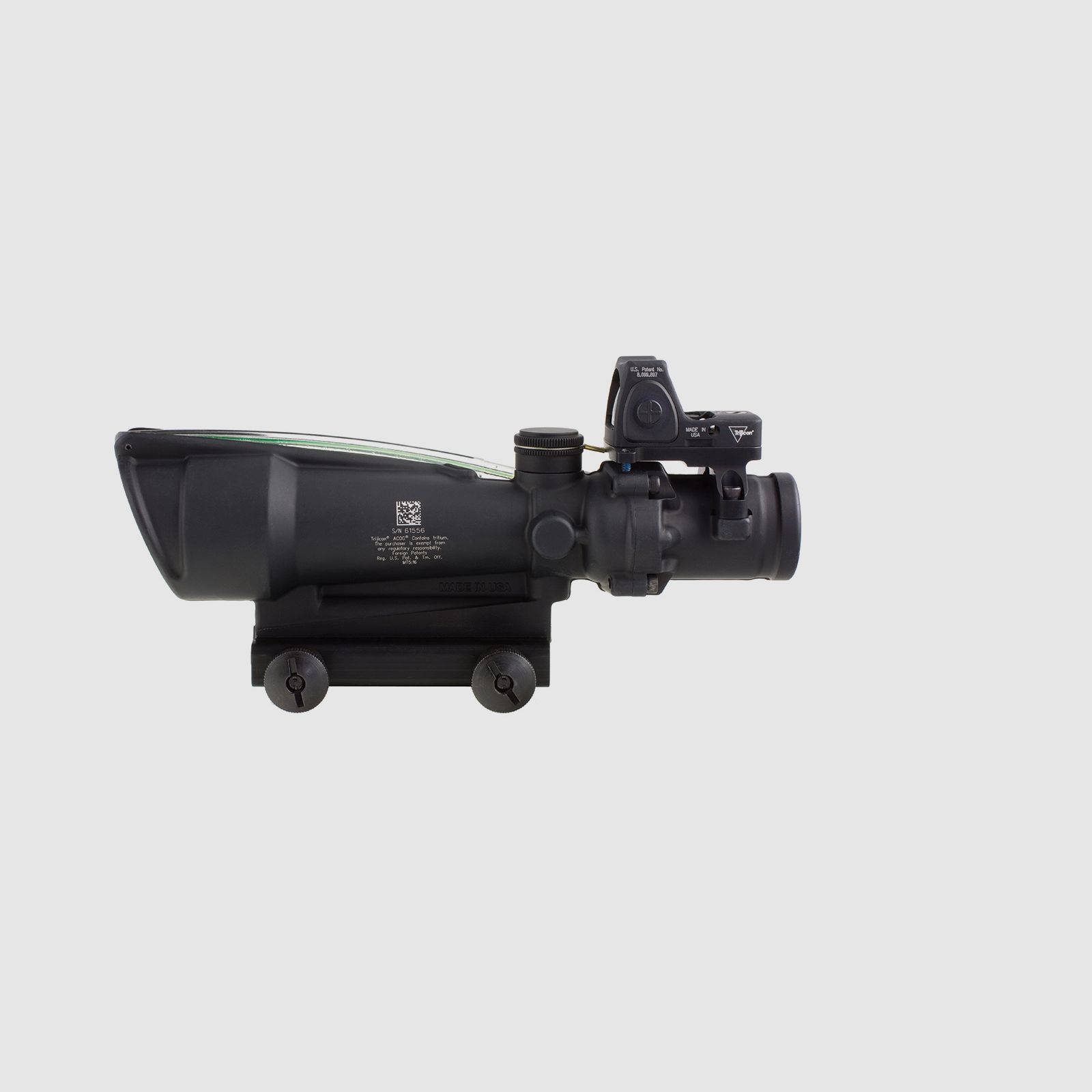 ACOG 3.5×35 Grün LED .223 Chevron & Rotpunkt RMR 3.25 MOA Typ 2, Bild 2 von 7