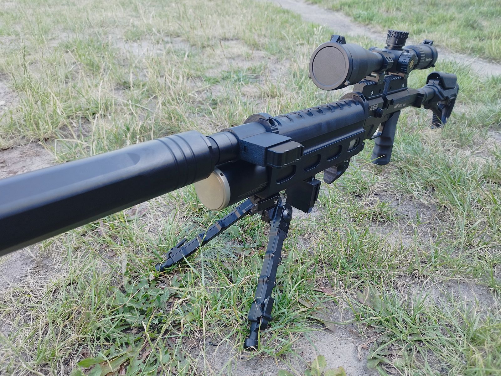 Gunway Magazinhalter HP Max MK1 MK2 Picatinny Schiene oder Lauf