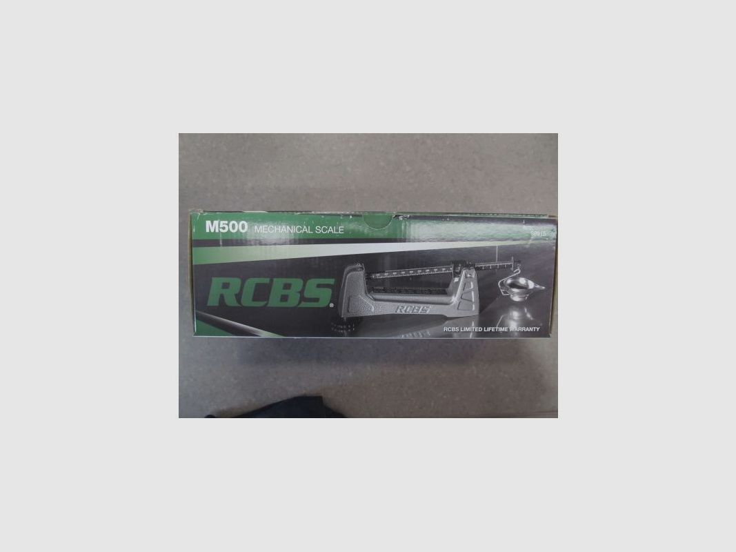 RCBS MECHANISCHE WAAGE M500, Bild 1 von 3