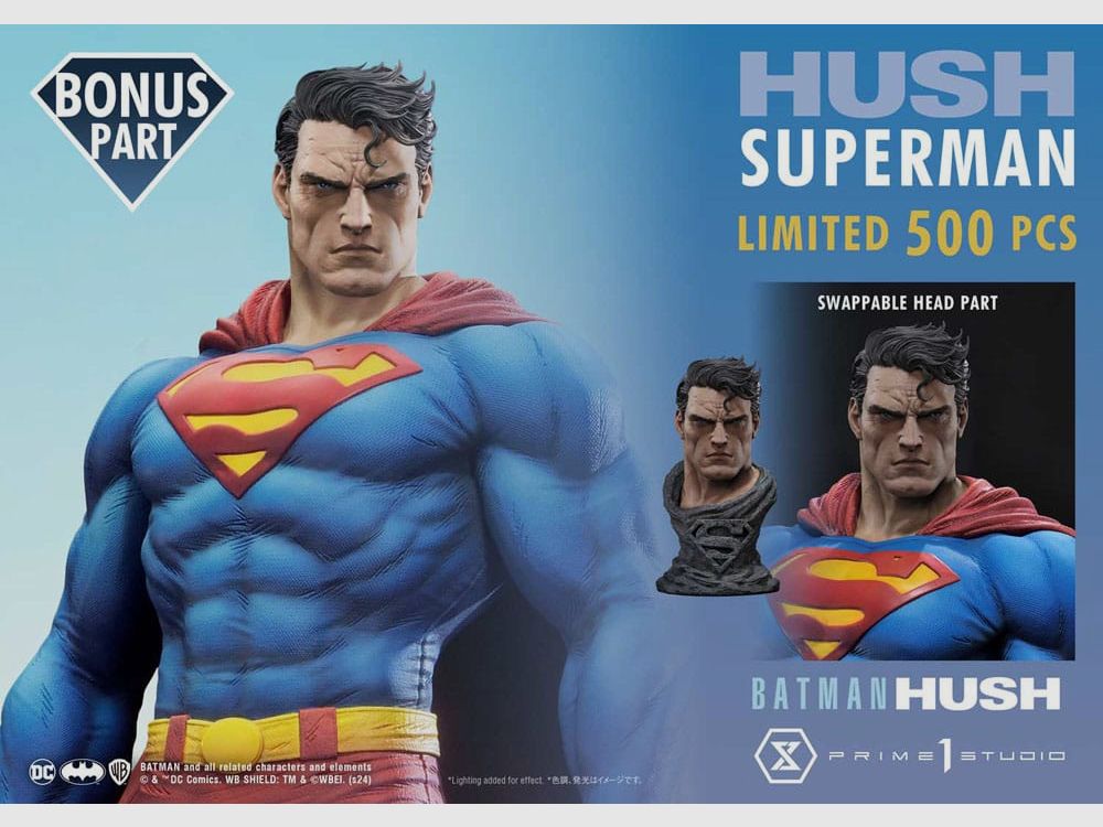 DC Comics Premium Masterline Series Statue 1/4 Batman: Hush (Comic) Superman Bonus Version 77 cm | 43365