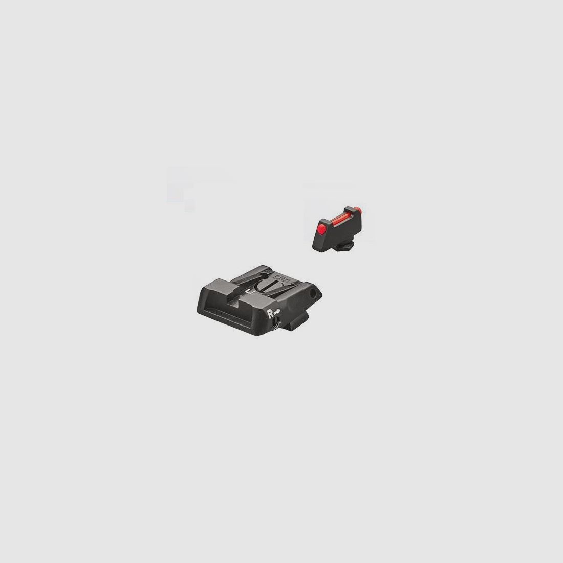 SPS Carry Mirino Nero/Fibra Rossa Glock