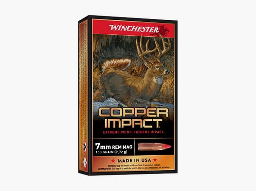 Munitions Winchester 7mm Remington Extreme Point Lead Free 150gr
