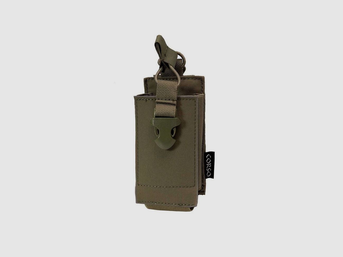 Bolsa para Talkie-Walkie Corso Tactical MOLLE - Multicam - Fijación Modular - Acceso Rápido en Terreno, imagen 3 de 5
