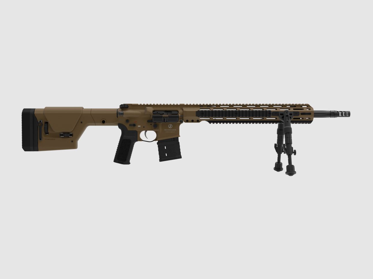 Schmeisser AR15 DMR 18″ FDE – .223 Rem.