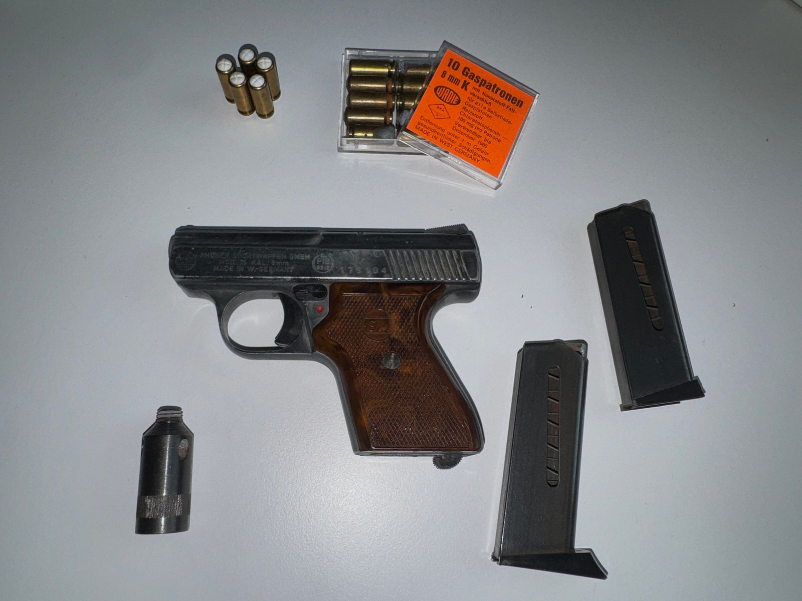 RHÖNER SM Mod.15 8mm PTB 83/2, image 1 of 3