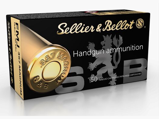 Sellier & Bellot 64194 .357 Mag. Full metal jacket 10.24g 158grs.