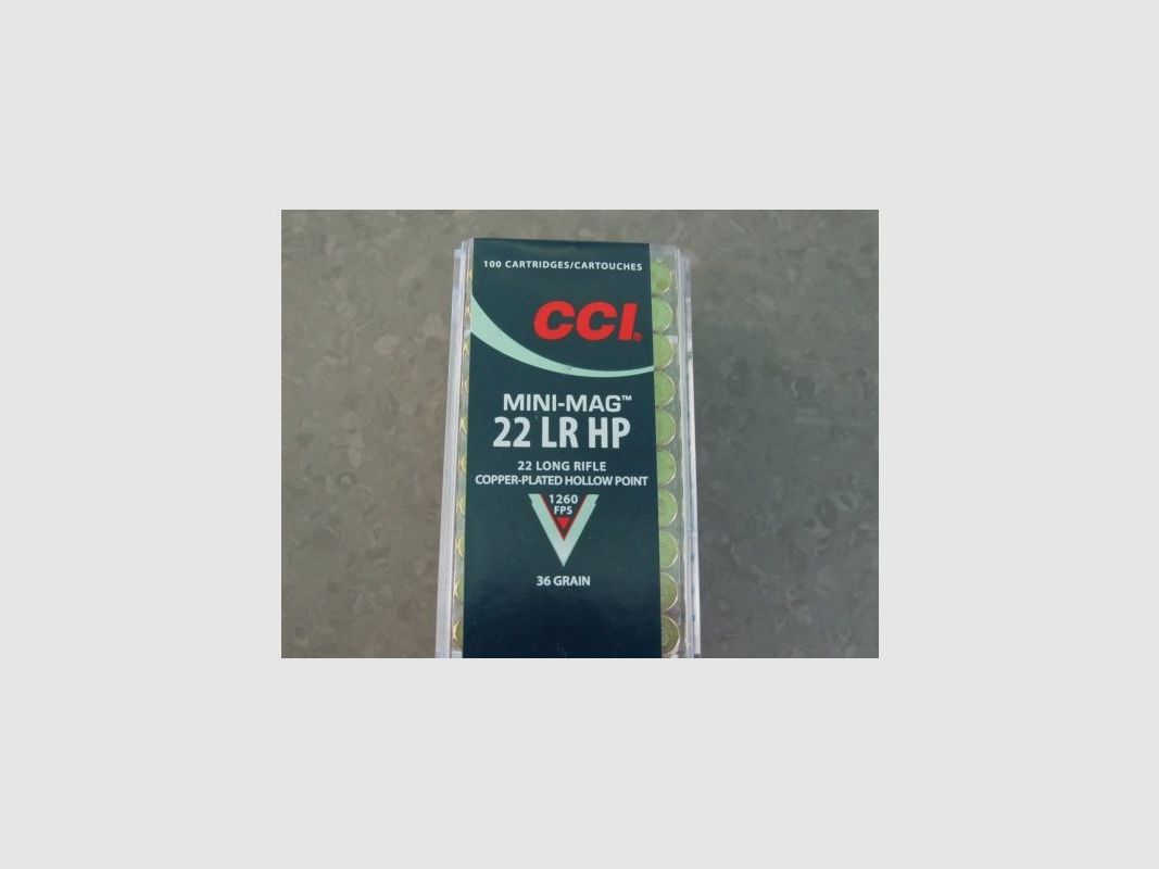CCI PATRONEN 22 LR MINI-MAG CP HP, Bild 1 von 3