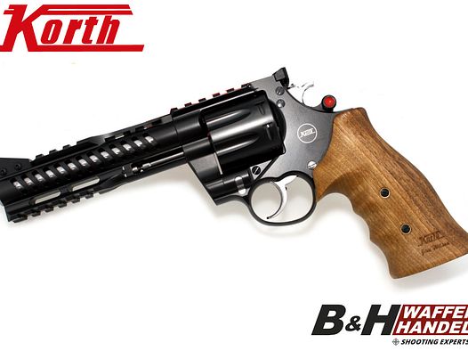 Neuwaffe, auf Lager: KORTH Ranger NXS 6 Zoll Revolver 8-Schuss .357 Magnum | Sportrevolver | Finanzierung möglich!
