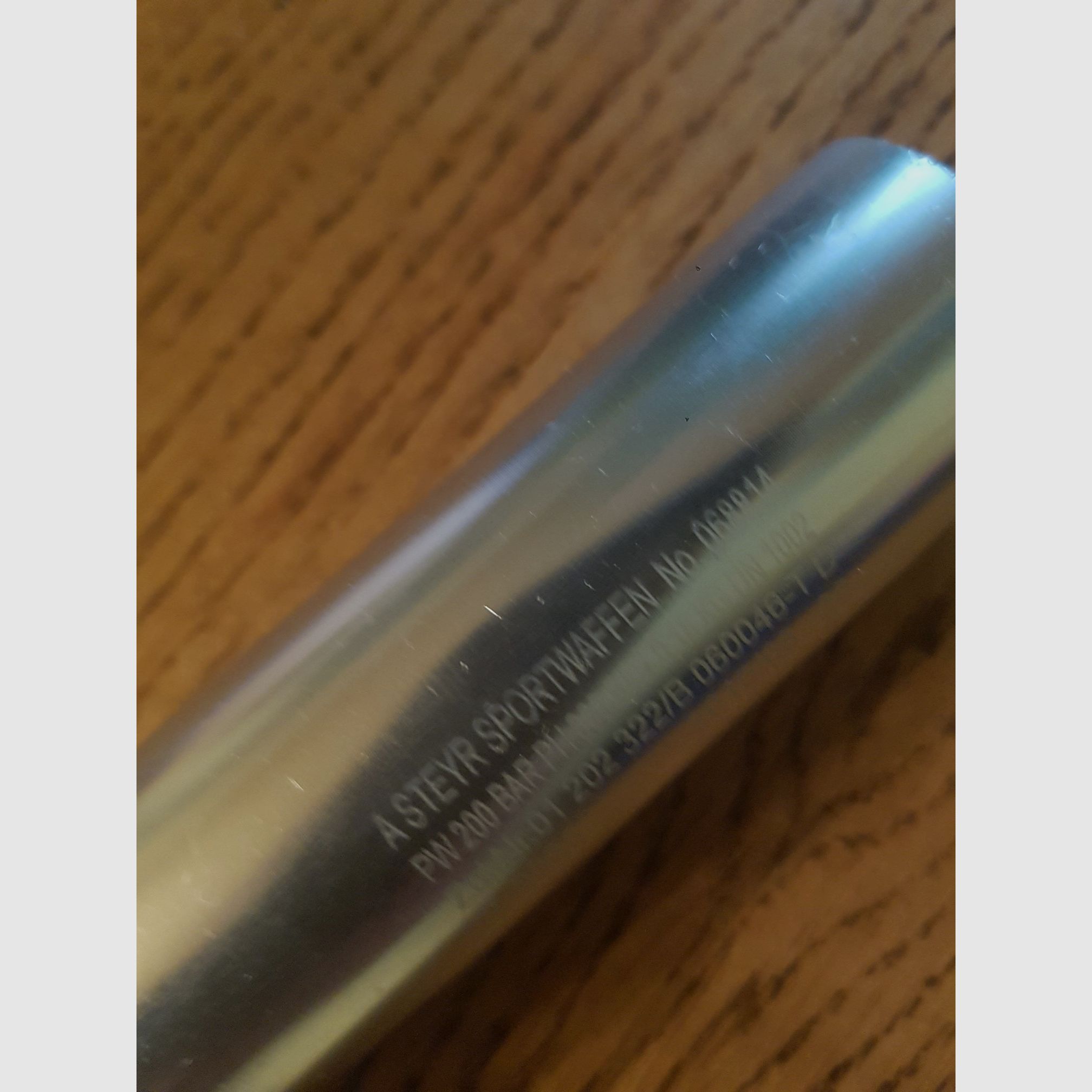 Steyr LP 10 compressed air cartridge, expired but 100% airtight