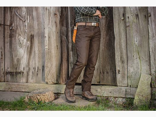 Herren-Lederjeans Buffalo