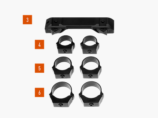 Montaż Fixlock do Walther RS3 na pierścienie 30mm