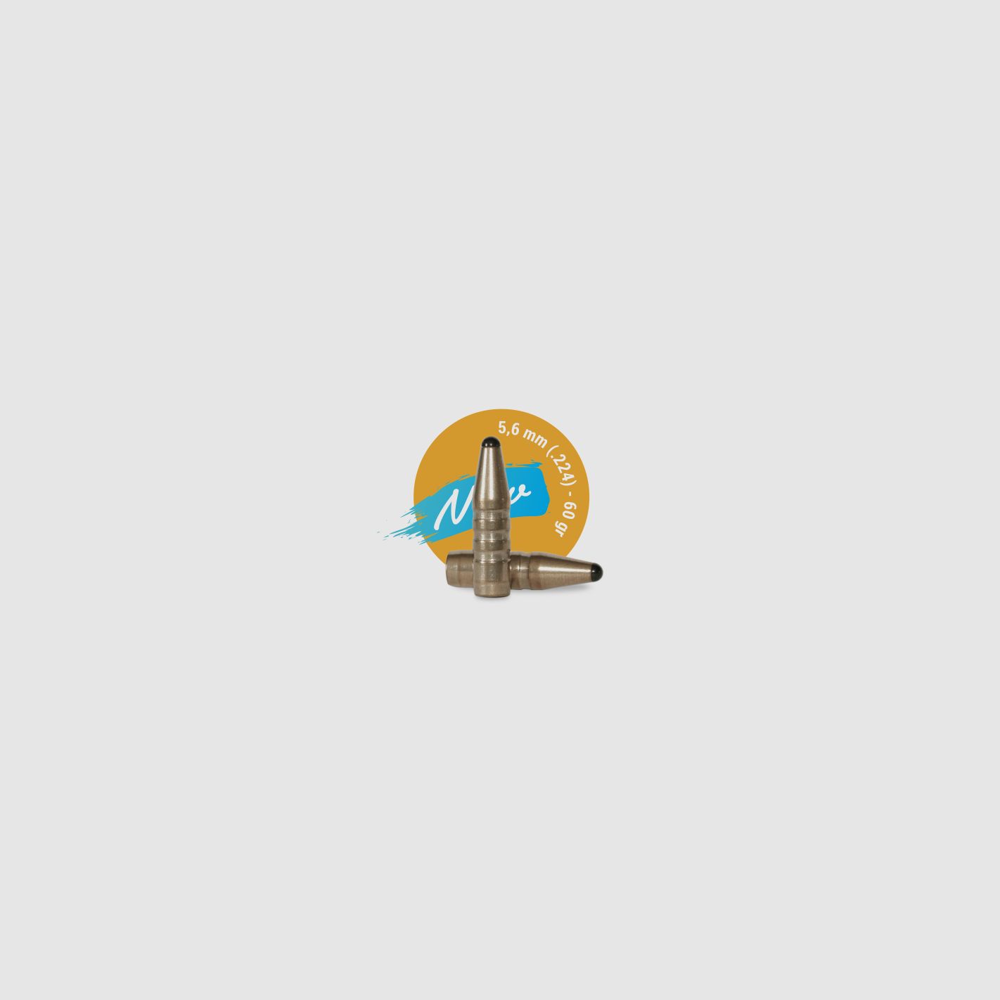 FOX KOGELS CLASSIC HUNTER KAL. 5,6 MM (.224) - 60gr 50st, afbeelding 1 van 6