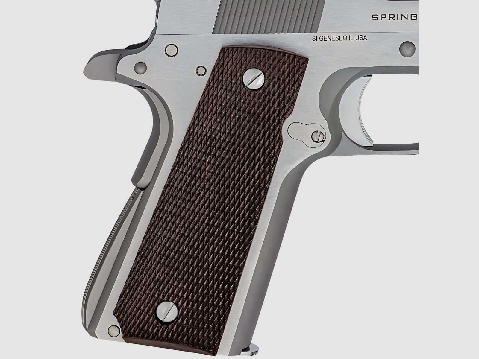 Springfield 1911 Mil-Spec .45ACP Edelstahl, Bild 3 von 6