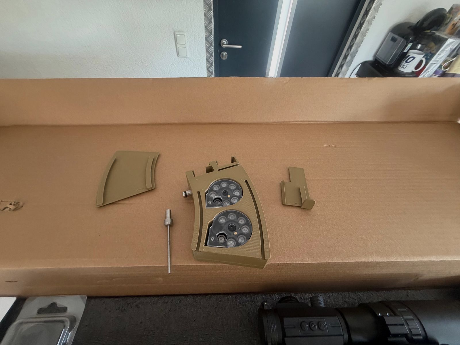 AEA HP-Max MK1 Cal .35 (9mm) F-Luftgewehr – Azione a pompa, RED-DOT + ingranditore, Configurazione tattica