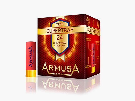 Flintenpatronen ARMUSA Supertrap-24 - Kaliber 12