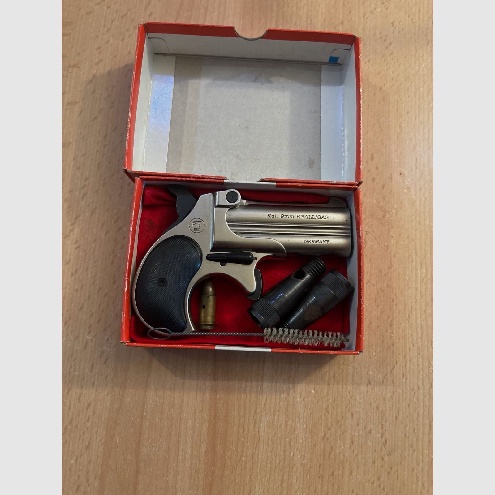 Schreckschusspistool Derringer Noris Twinny, zeldzaam