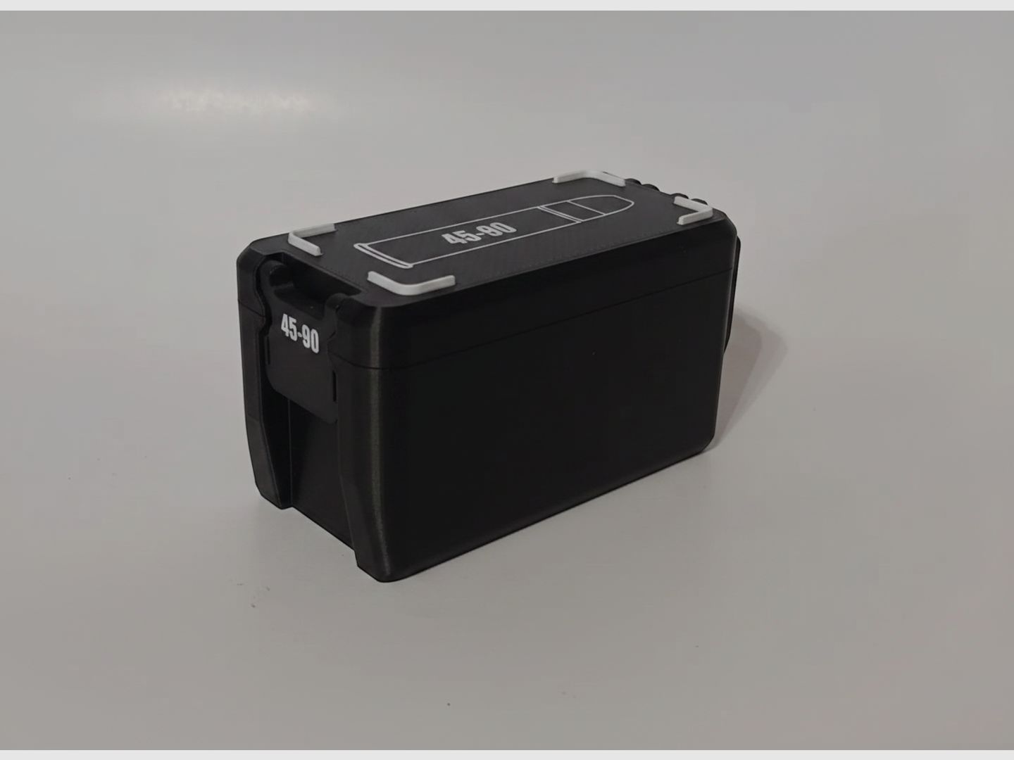 Filamelt Munitionsbox / 45-90 / 'Klapp- / Rastdeckel' / Patronenbox, Ammo Box