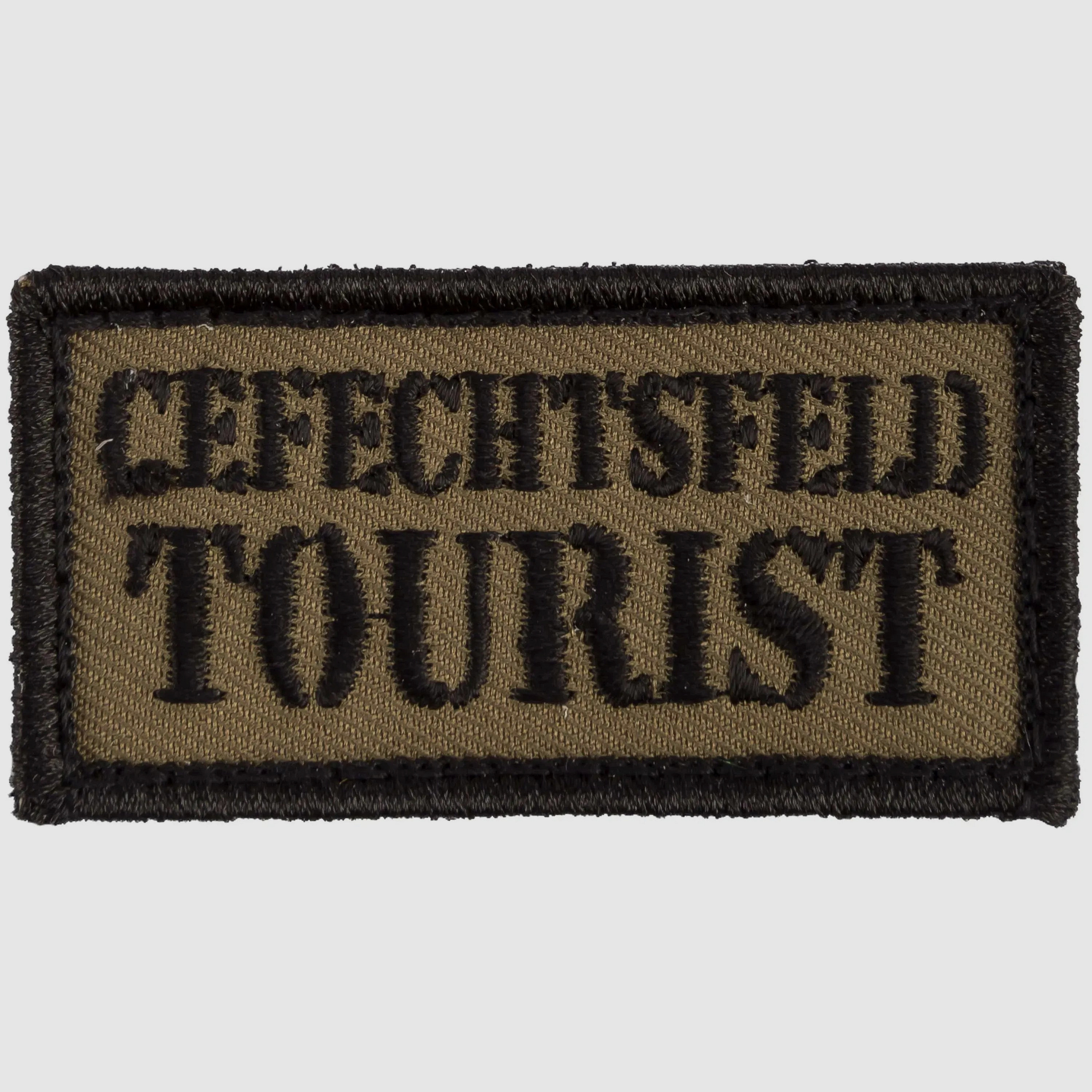 Café Viereck Café Viereck Patch Gefechtsfeldtourist oliv
