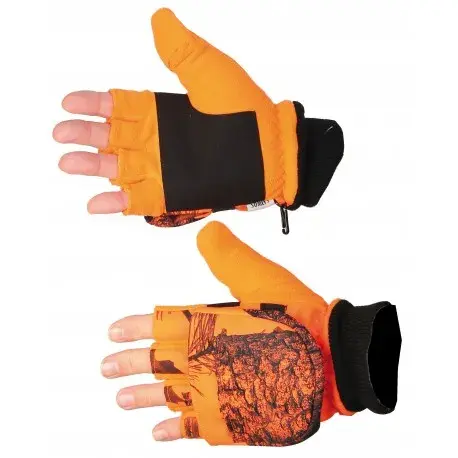 Guanti in pile Somlys 821 Thinsulate Camo Orange, immagine 2 di 2