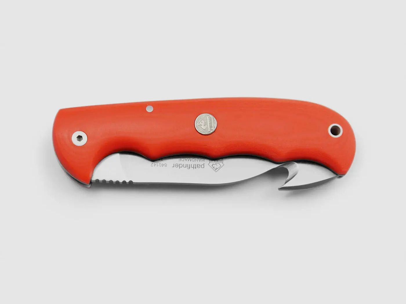 PUMA IP pathfinder mit Guthook, orangefarbenes Micarta