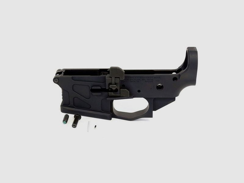 ADM UIC15 Stripped Ambi Lower Receiver, AR-15/5,56 mm, Schwarz