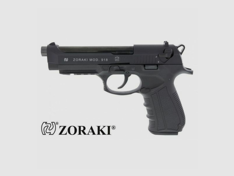 Zoraki 918-P brüniert 9mm P.A.K.