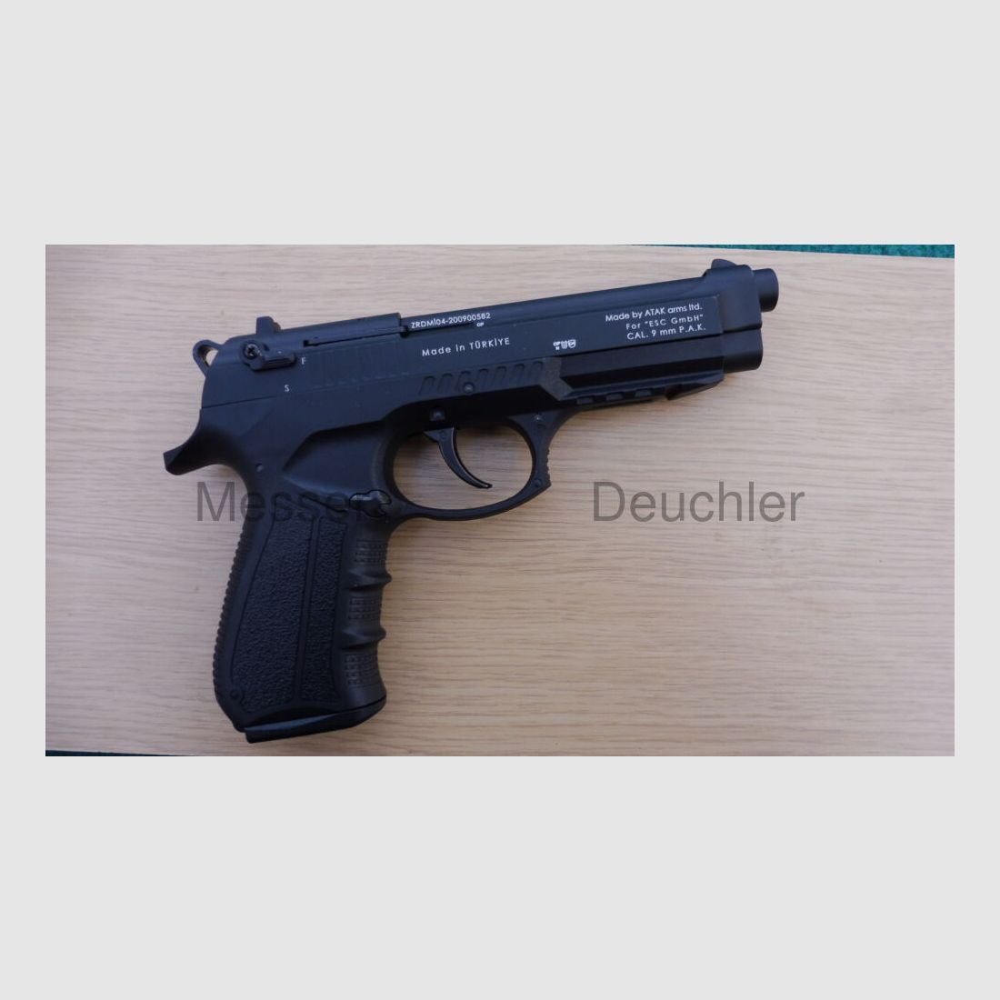 Zoraki 918 Pavonado (Negro)