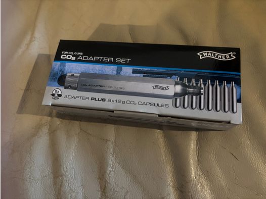 Walther Co2 Adapter für 2x 12g Kapseln 