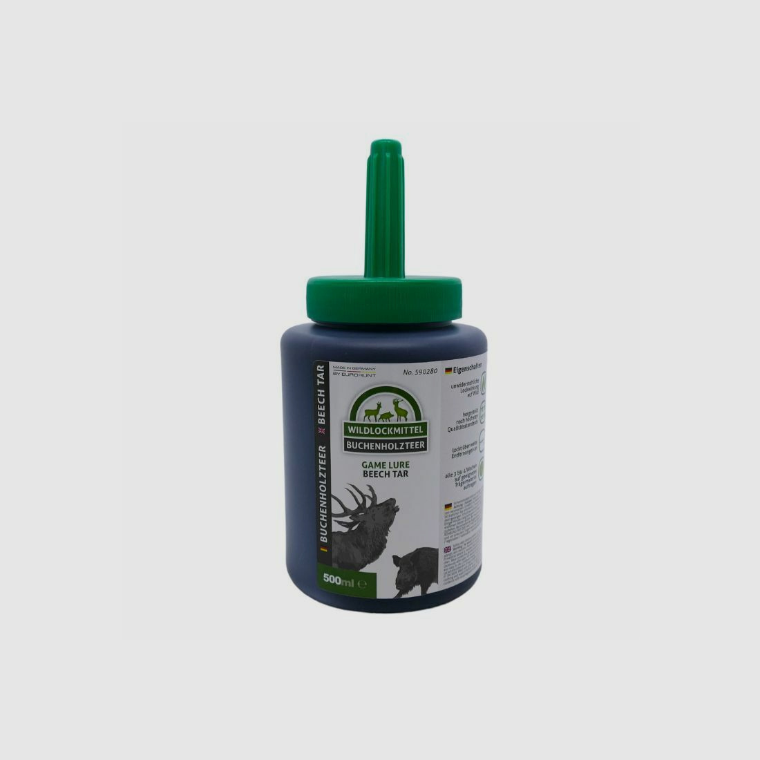 Eurohunt Buchenholzteer mit Pinsel 500ml