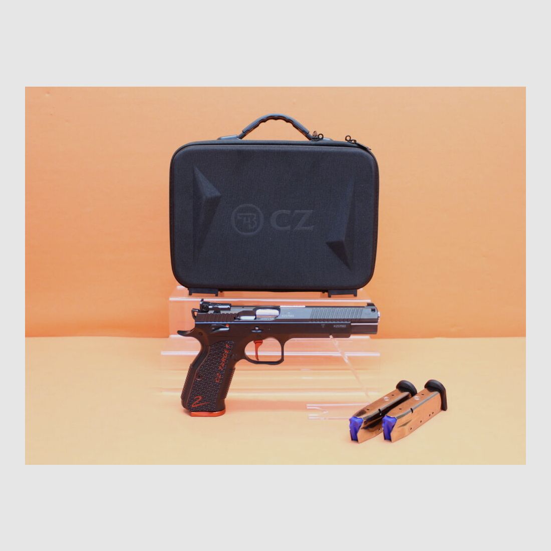 CZUB Ha.Pistole 9mmLuger CZUB CZ SHADOW2 TARGET 6" SA-Abzug/ 153mm Lauf/ 3 Magazine CZ 75 (9mmPara/9x19)