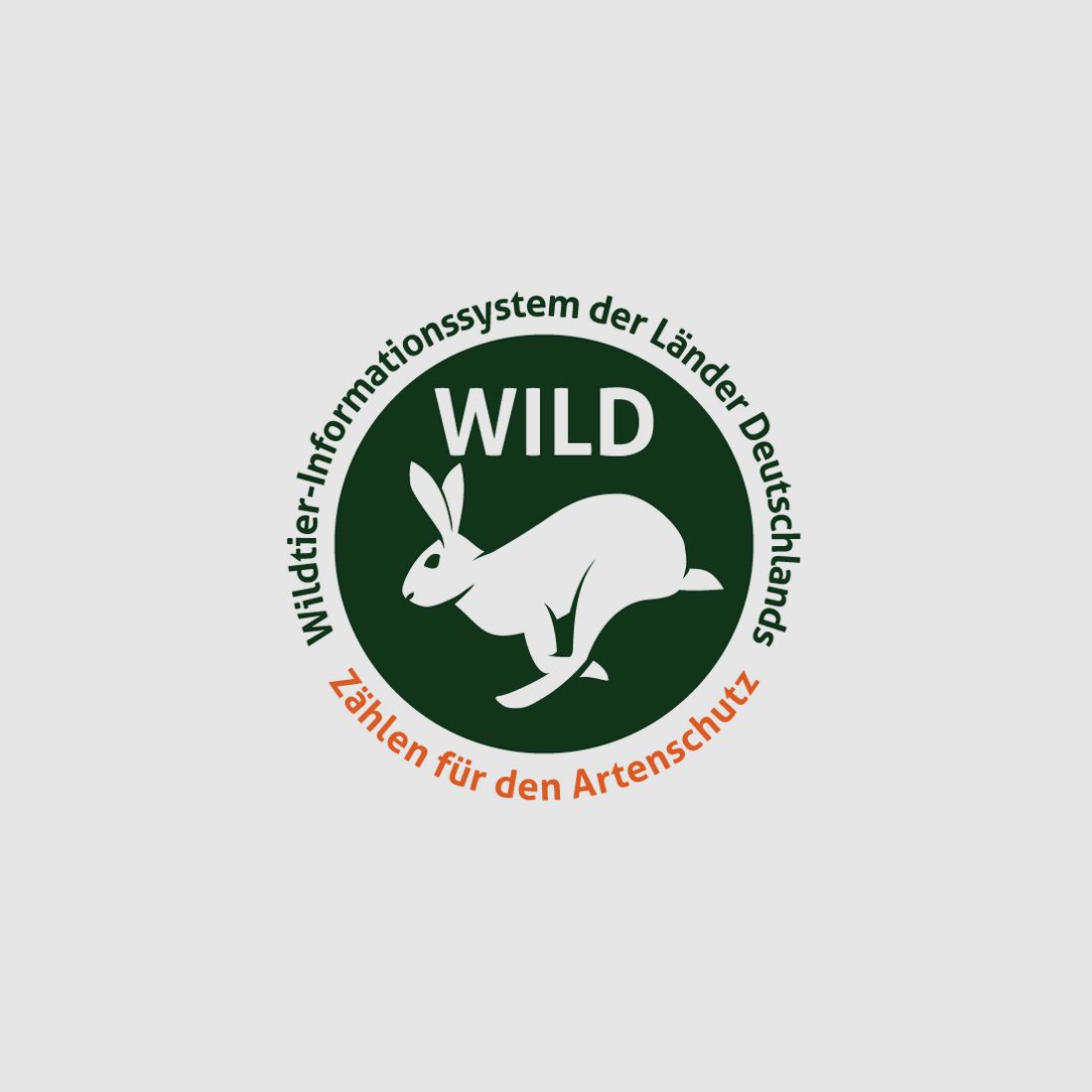 WILD-Aufkleber "Zählen für den Artenschutz"