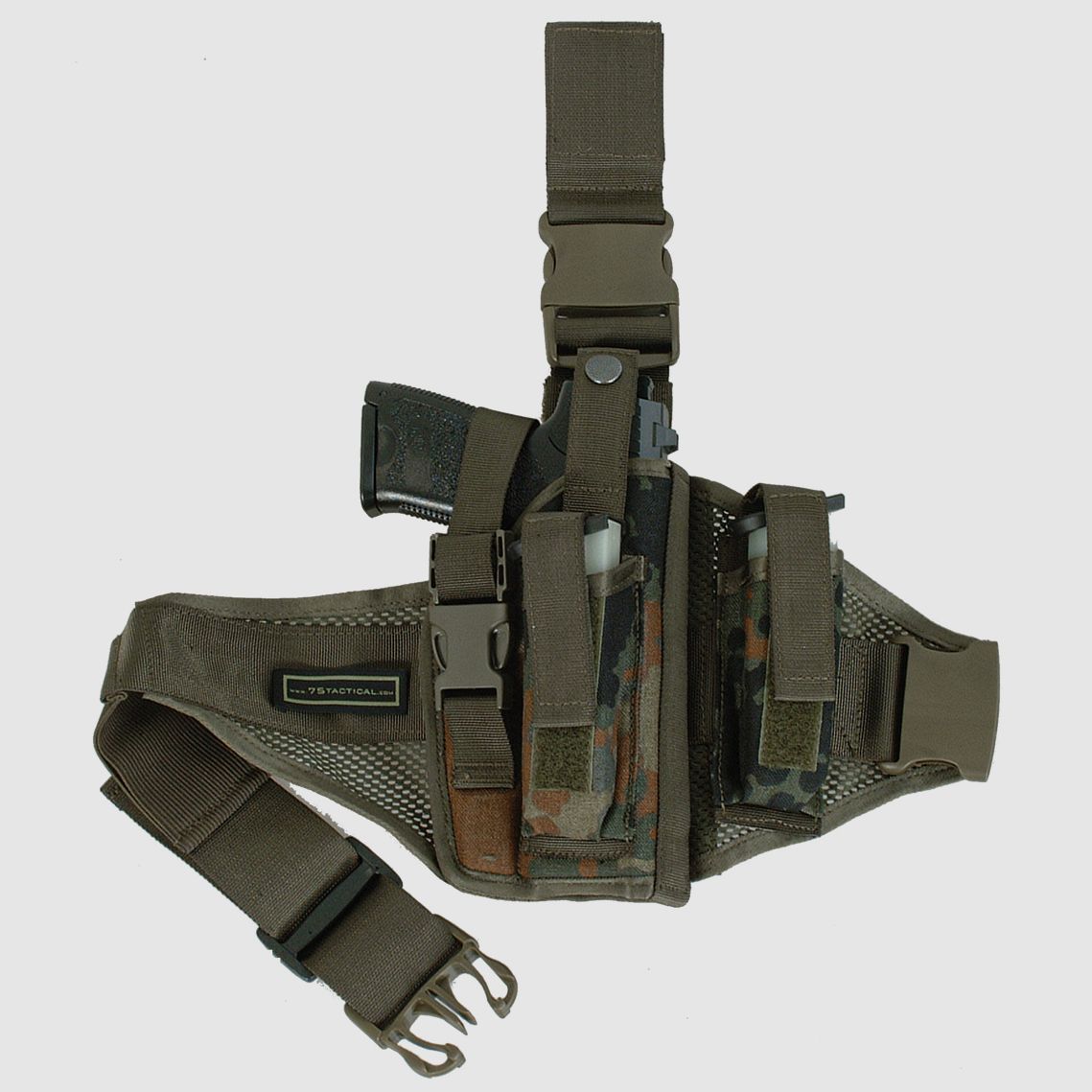 75Tactical Tiefziehholster PX4 Flecktarn - rechts