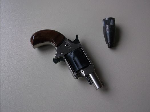 Revolver......Little Joe von Röhm - in Nickel - 6mm Platz.......