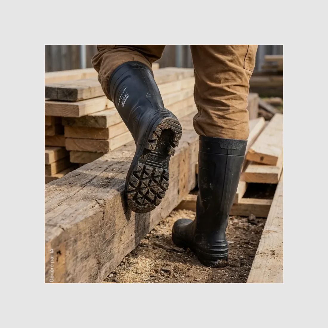 Dunlop Work-It Black Safety Boots S5 SR FO LG, image 3 of 9