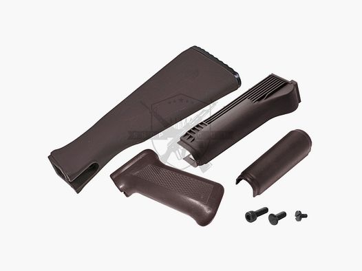 LCT AK-74M handguard set (plastic, plum)