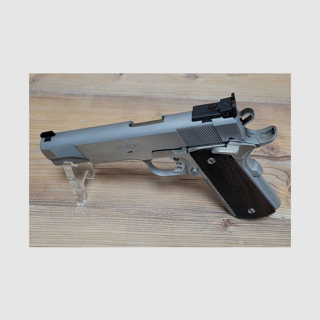 Les Baer 1911 Match 5" - Baer Custom 1911 - stainless