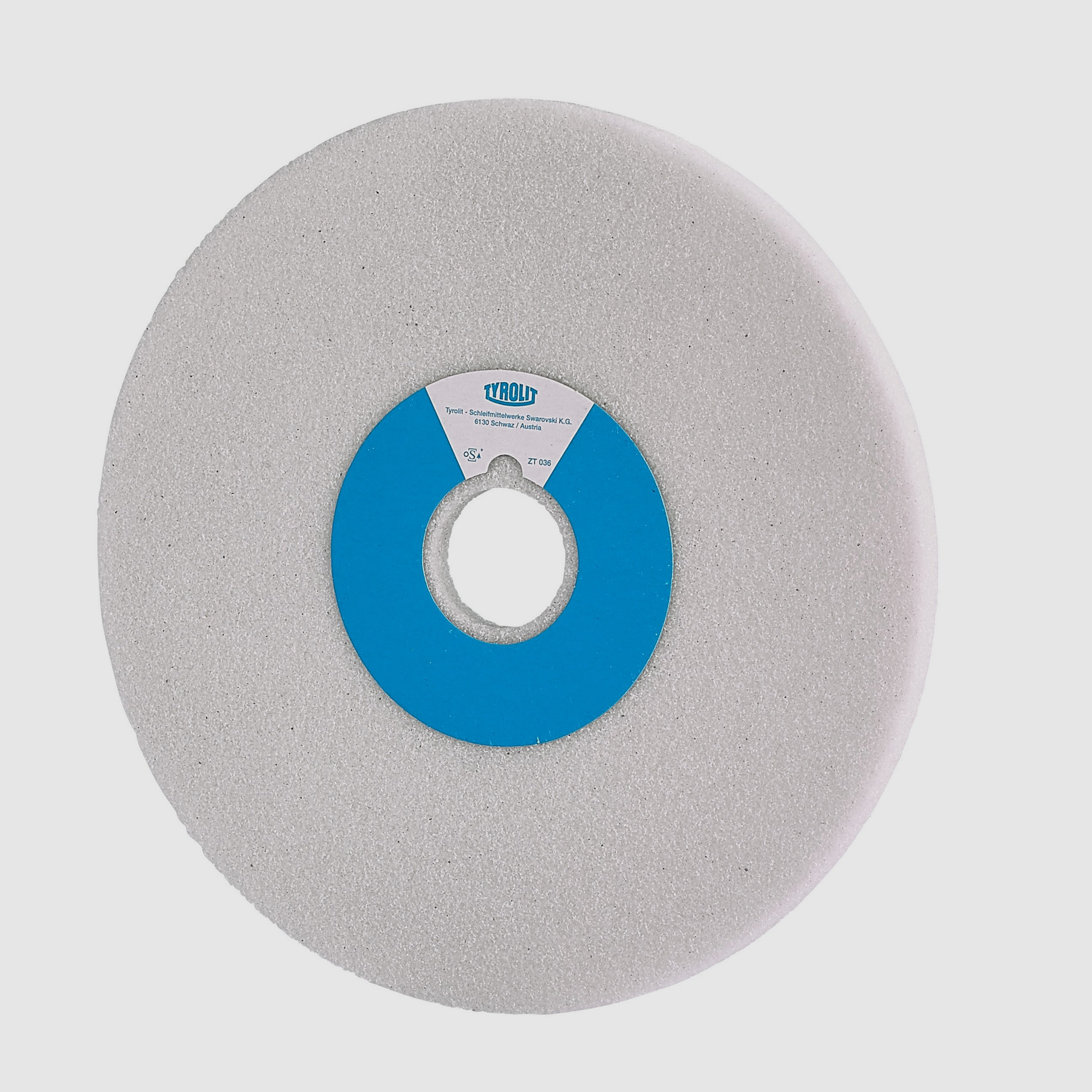 Edelkorund-Schleifscheibe wei